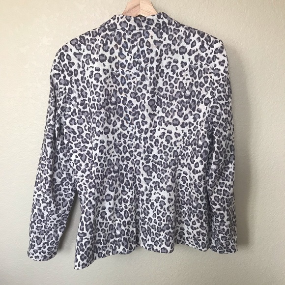 Rachel Zoe | Leopard Print Blazer - Picture 6 of 12